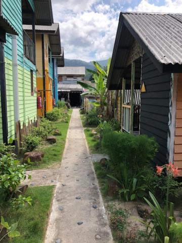 Beach Shack Chalet - Garden View Aframe Small Unit Kampong Juara Ngoại thất bức ảnh