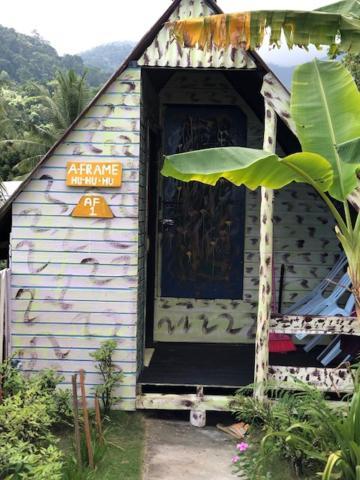 Beach Shack Chalet - Garden View Aframe Small Unit Kampong Juara Ngoại thất bức ảnh
