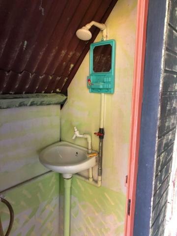 Beach Shack Chalet - Garden View Aframe Small Unit Kampong Juara Ngoại thất bức ảnh