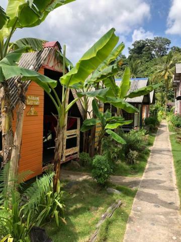 Beach Shack Chalet - Garden View Aframe Small Unit Kampong Juara Ngoại thất bức ảnh