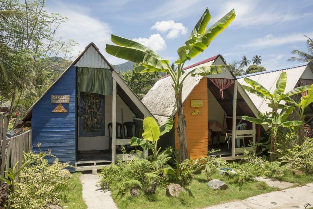 Beach Shack Chalet - Garden View Aframe Small Unit Kampong Juara Ngoại thất bức ảnh